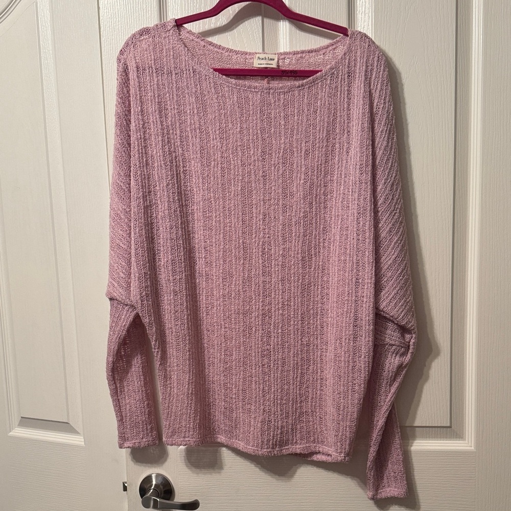 Pink Knit Sweater